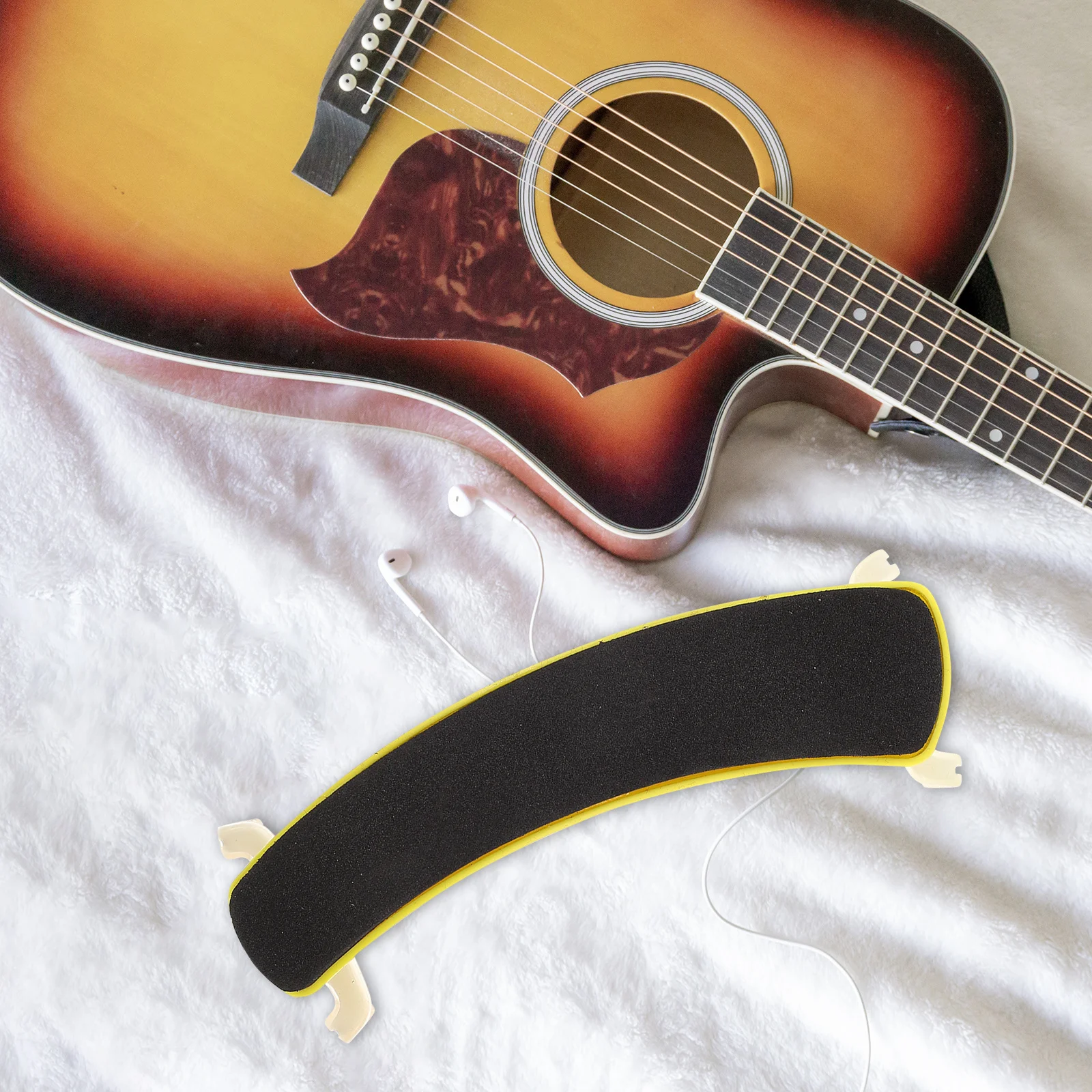 1pc Colorful Shoulder Rest For Violin Simple Design Rubber Material Portable Support String Instrument Durable Protection Pad
1pc Colorful Shoulder Rest For Violin Simple Design Rubber Material Portable Support String Instrument Durable Protection Pad