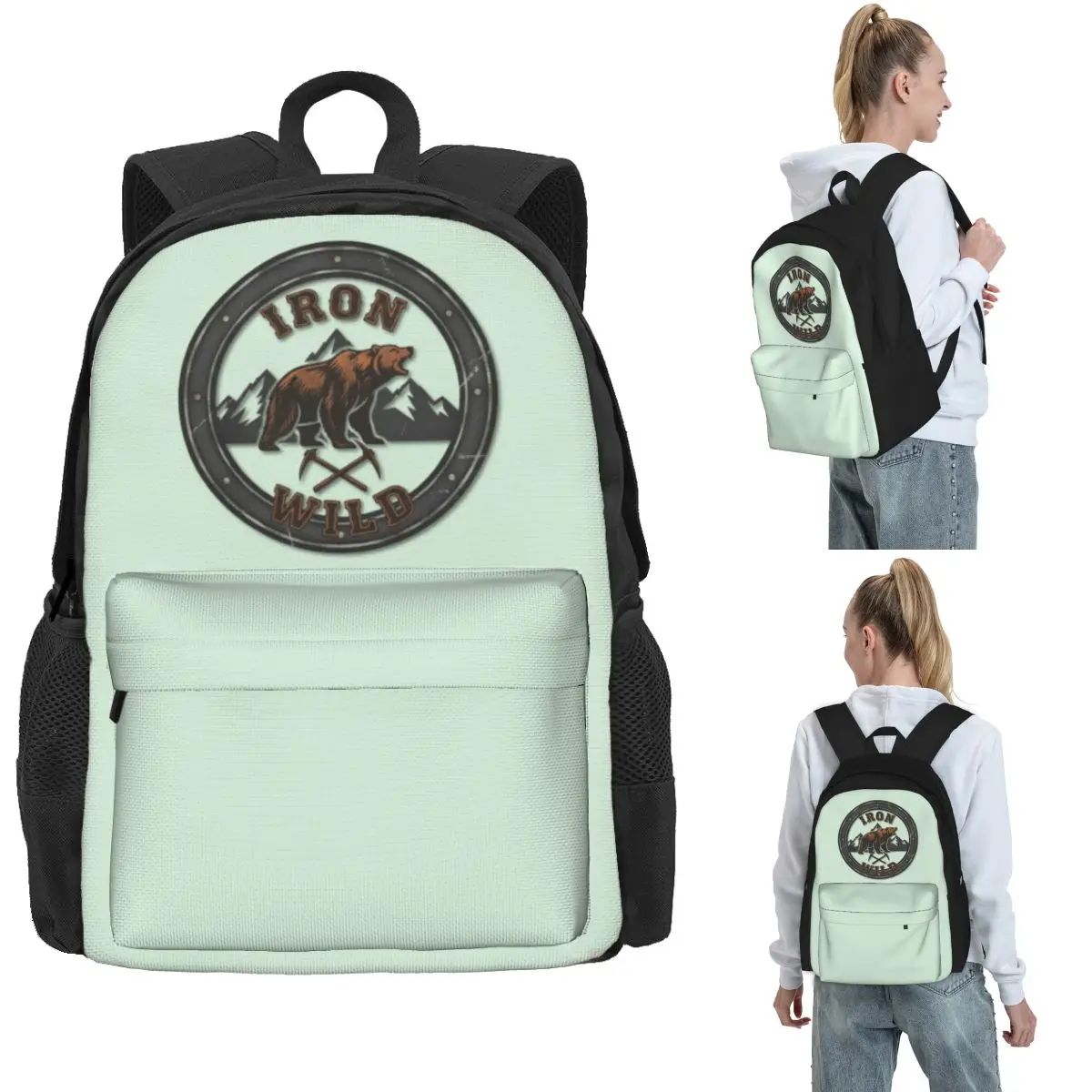 Iron Wild Backpack Hot Sale Daypack Large Capacity Kids BookBag School Bag Shoulder Bags for Men Women
Iron Wild Backpack Hot Sale Daypack Large Capacity Kids BookBag School Bag Shoulder Bags for Men Women