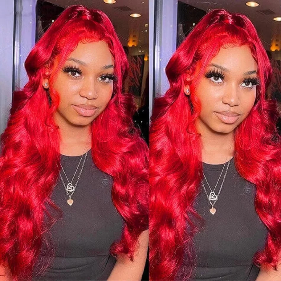 200% Density 40 42 Inch Hot Red 13x4 13x6 HD Lace Frontal Wigs 360 Full Front Human Hair Wig Brazilian Body Wave For Black Women
200% Density 40 42 Inch Hot Red 13x4 13x6 HD Lace Frontal Wigs 360 Full Front Human Hair Wig Brazilian Body Wave For Black Women