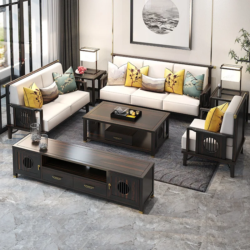 Yjq new Chinese-style all-solid wood sofa leather art sofa simple winter and summer dual-purpose small apartment furniture
Yjq new Chinese-style all-solid wood sofa leather art sofa simple winter and summer dual-purpose small apartment furniture