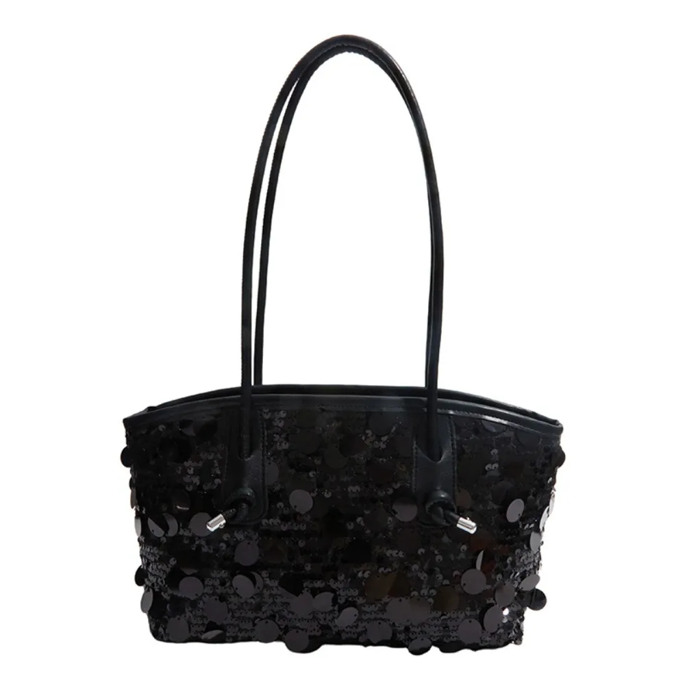 Portable Shiny Sequin Tote Bag Fashion Sequined Blingbling Handbag Underarm Bag Large Evening Bag Students
Portable Shiny Sequin Tote Bag Fashion Sequined Blingbling Handbag Underarm Bag Large Evening Bag Students