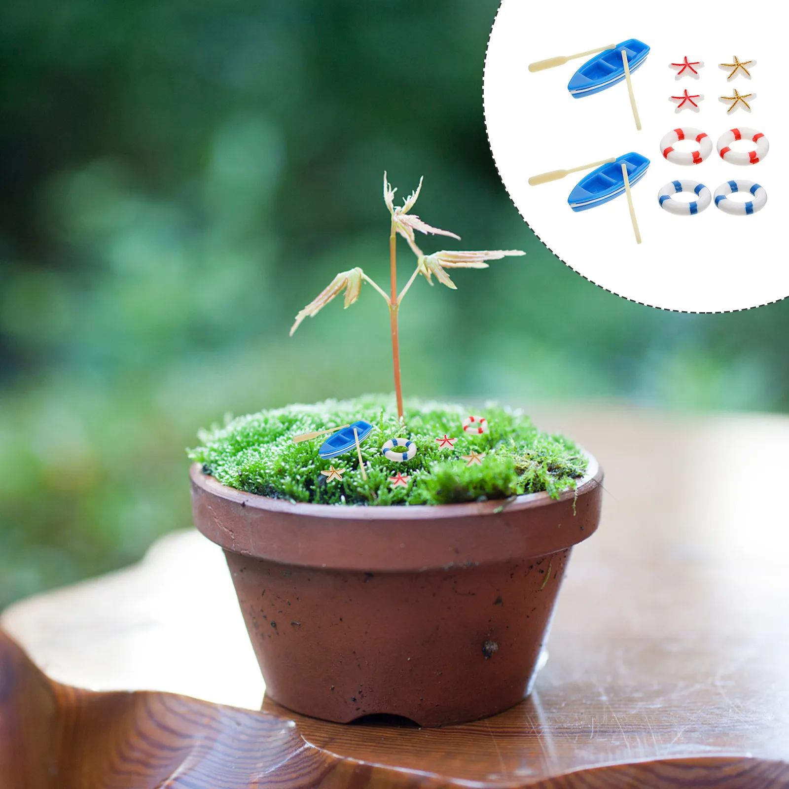 1Set Sea View Adornments Meticulously Painted Miniature Crafts Cartoon Shapes Fine Workmanship for Desk Home Office Wedding
1Set Sea View Adornments Meticulously Painted Miniature Crafts Cartoon Shapes Fine Workmanship for Desk Home Office Wedding