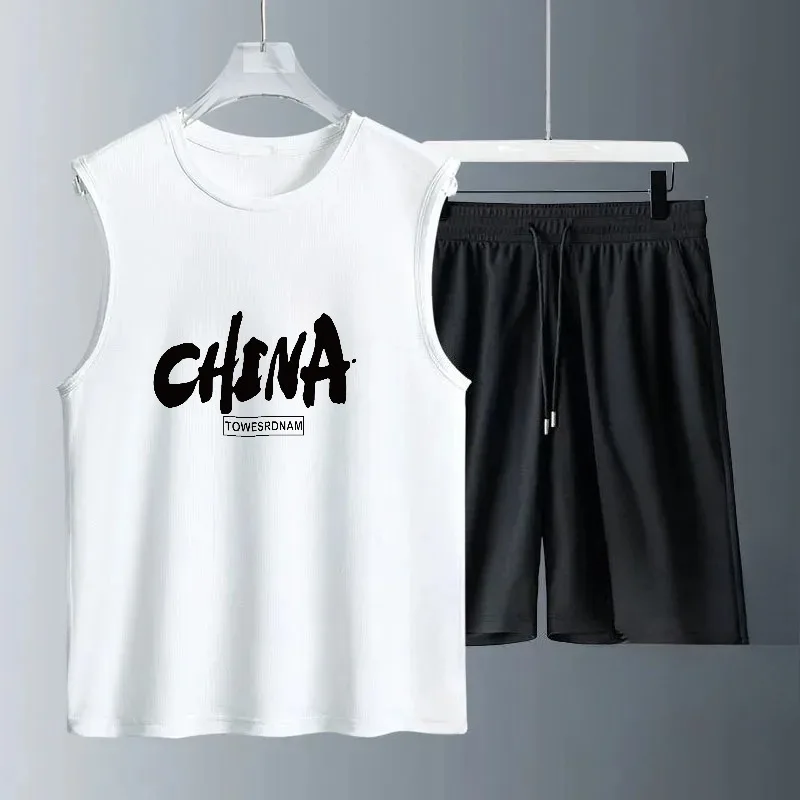 2026 Summer Quick Drying Comfortable Men's Basketball Tank Top and Shorts Set for Fashionable Summer Wear
2026 Summer Quick Drying Comfortable Men's Basketball Tank Top and Shorts Set for Fashionable Summer Wear
