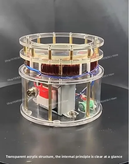 Small Tesla Coil Rotating Magnetic Field Kit, Columbus Egg Science Tech Educational Decoration Toy for Learning
Small Tesla Coil Rotating Magnetic Field Kit, Columbus Egg Science Tech Educational Decoration Toy for Learning