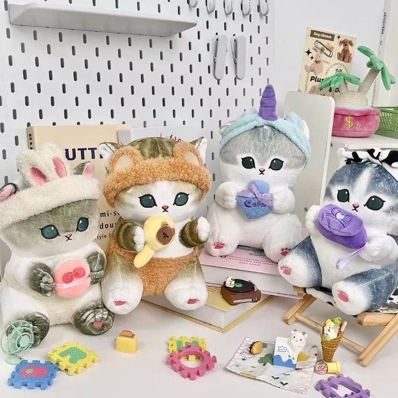 Новая горячая распродажа Youyou, натуральная плюшевая игрушка Mofussand Shark Cat, красивая серия макияжа, милая кукла-кошка, подарок для милого человека
Новая горячая распродажа Youyou, натуральная плюшевая игрушка Mofussand Shark Cat, красивая серия макияжа, милая кукла-кошка, подарок для милого человека
