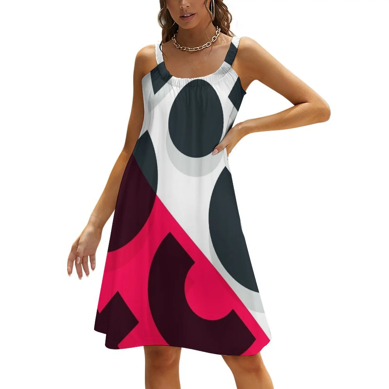 Minimal Abstract Art Pattern Geometric Beach Sling Skirt dress party night birthday dress
Minimal Abstract Art Pattern Geometric Beach Sling Skirt dress party night birthday dress