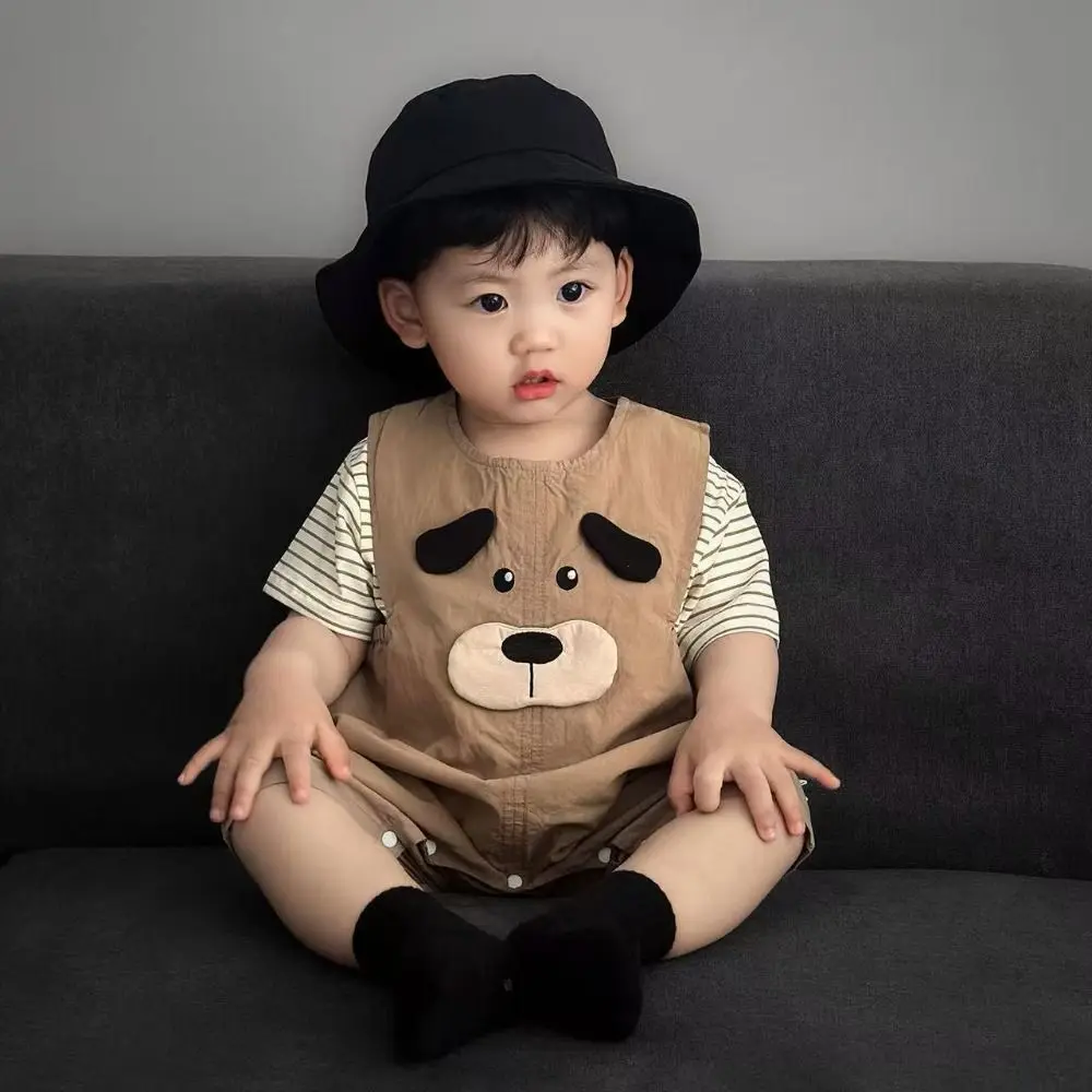 Fashion Stripe Baby Jumper Romper Overalls Infant Romper Cartoon Dog Baby Jumpsuit Cotton Bodysuit Toddle Climb Suit Infant Wear
Fashion Stripe Baby Jumper Romper Overalls Infant Romper Cartoon Dog Baby Jumpsuit Cotton Bodysuit Toddle Climb Suit Infant Wear