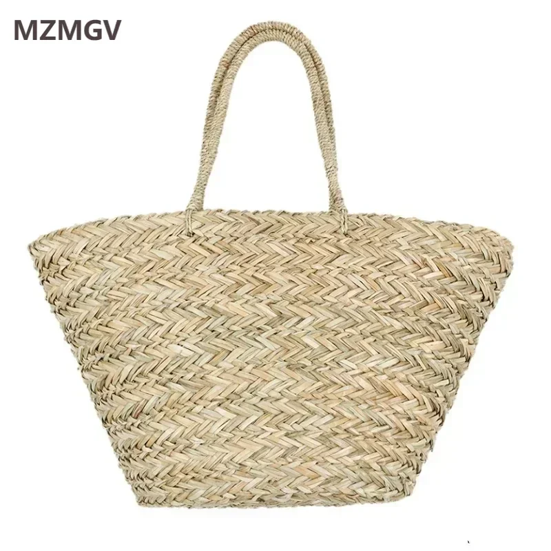 Meet You Summer Bohemian Travel Straw Bag Ultra-large Capacity Hand Woven Grass Drawstring Tote Bag Seaside Vacation Beach Bag
Meet You Summer Bohemian Travel Straw Bag Ultra-large Capacity Hand Woven Grass Drawstring Tote Bag Seaside Vacation Beach Bag