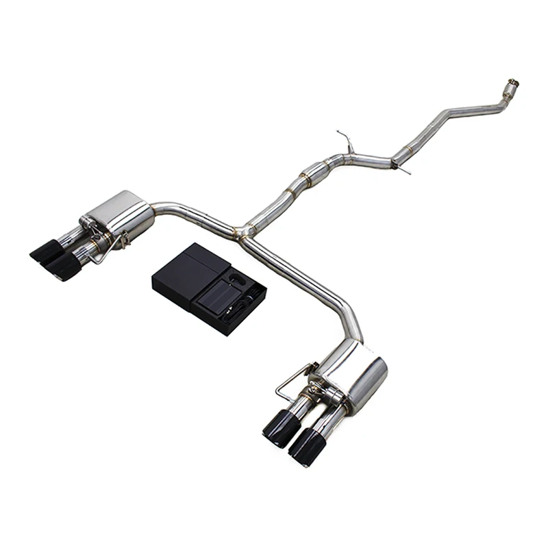 YK Tuning Exhausted System For AUDI A4/A5 B8 2.0T 2016-2022 Stainless Steel Exhaust Pipe Valved Catback Muffler With Controller
YK Tuning Exhausted System For AUDI A4/A5 B8 2.0T 2016-2022 Stainless Steel Exhaust Pipe Valved Catback Muffler With Controller