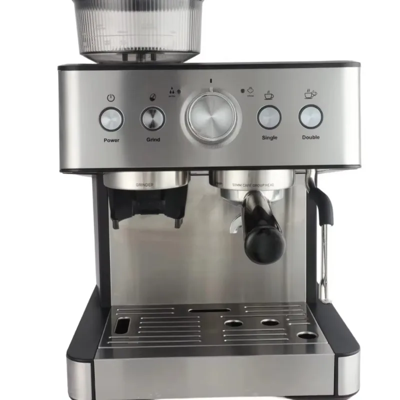 Coffee Machine with Grinder for Quick Coffee-making at Home Easy to Clean Stainless Steel Coffee Maker
Coffee Machine with Grinder for Quick Coffee-making at Home Easy to Clean Stainless Steel Coffee Maker
