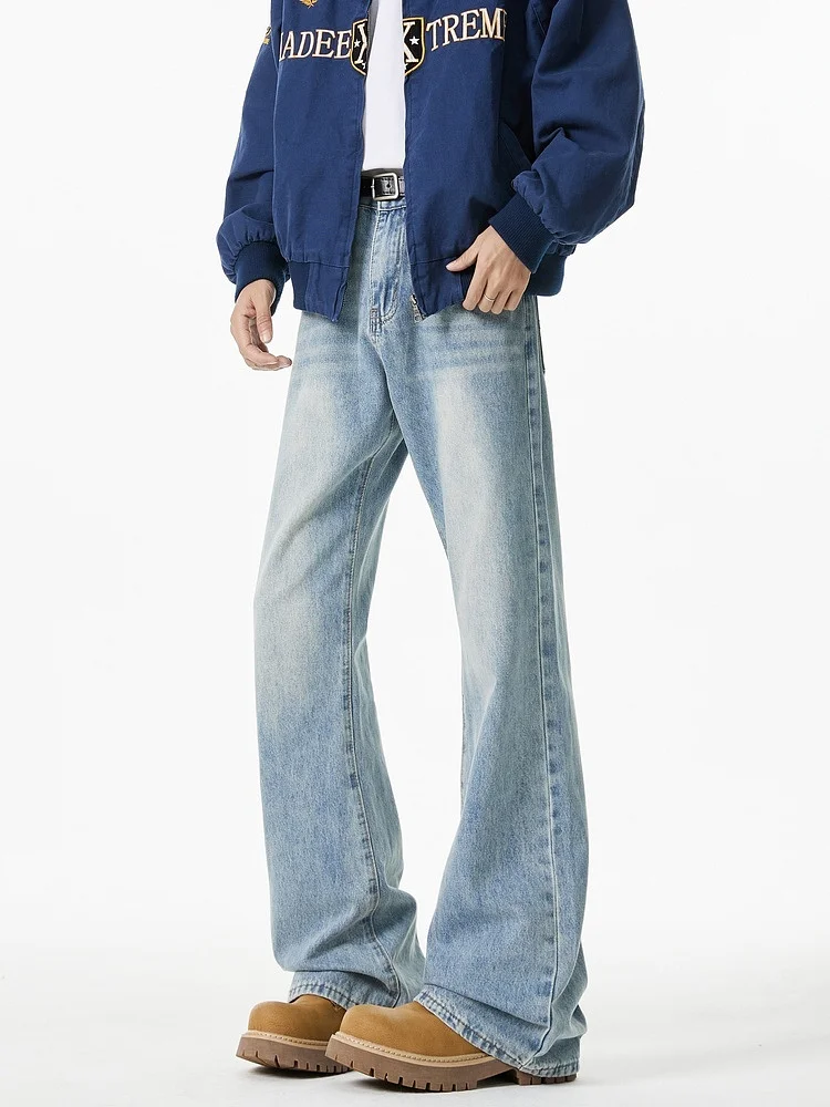 Мужские джинсы Cleanfit Retro High Street свободного кроя, молодежные, модные, длинные брюки, прямые штанины, повседневная одежда для весны
Мужские джинсы Cleanfit Retro High Street свободного кроя, молодежные, модные, длинные брюки, прямые штанины, повседневная одежда для весны