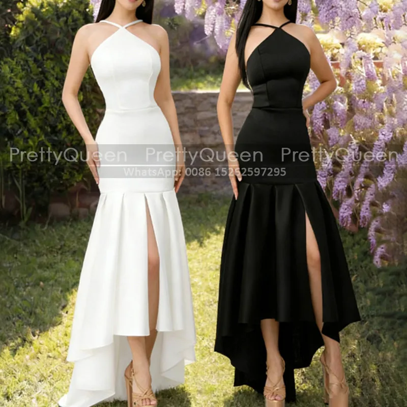 Trumpet Bridesmaid Dresses Criss Cross Neck Customized Mermaid Front Split Long Wedding Party Dres Maid Of Honor
Trumpet Bridesmaid Dresses Criss Cross Neck Customized Mermaid Front Split Long Wedding Party Dres Maid Of Honor