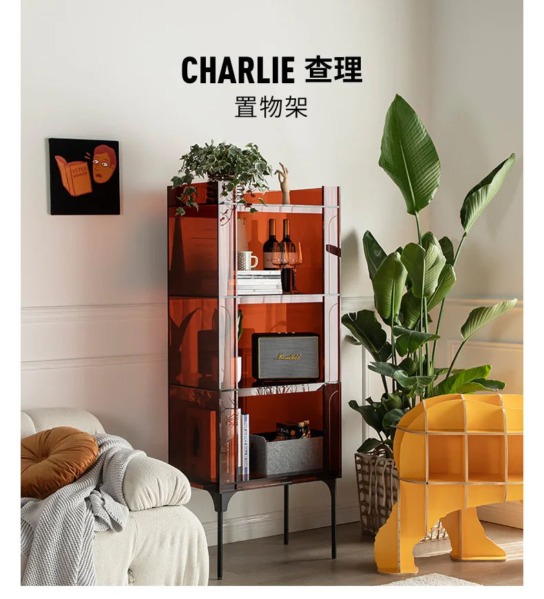 Luxury shelf Acrylic living room wine shelf storage display shelf Modern simple bedroom multi-layer floor bookshelf
Luxury shelf Acrylic living room wine shelf storage display shelf Modern simple bedroom multi-layer floor bookshelf