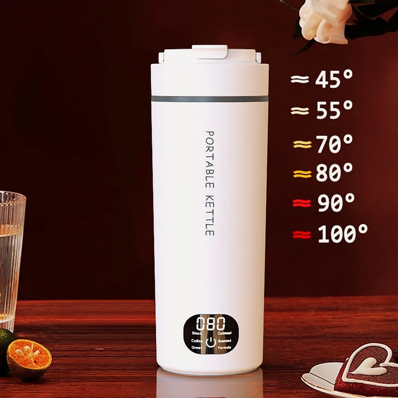 100V-240V Portable Electric Kettle Travel Boil Water Cup Thermo Pot Smart Teapot Temperature Adjustment Kettle With LED Display
100V-240V Portable Electric Kettle Travel Boil Water Cup Thermo Pot Smart Teapot Temperature Adjustment Kettle With LED Display