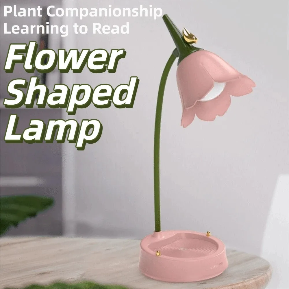 Adjustable Flower Shaped Lamp Rechargeable Battery Touch Control LED Desk Lamp 3 Color Light 3-Speed Dimming Table Light
Adjustable Flower Shaped Lamp Rechargeable Battery Touch Control LED Desk Lamp 3 Color Light 3-Speed Dimming Table Light