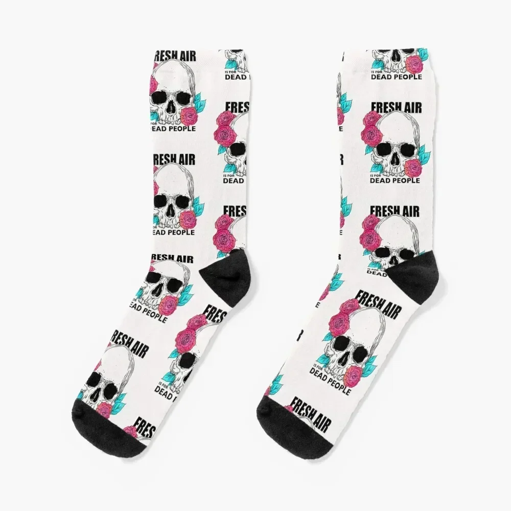 Morbid Podcast. Fresh Air is for Dead People Socks Running Wholesale cartoon Socks Women Men's
Morbid Podcast. Fresh Air is for Dead People Socks Running Wholesale cartoon Socks Women Men's