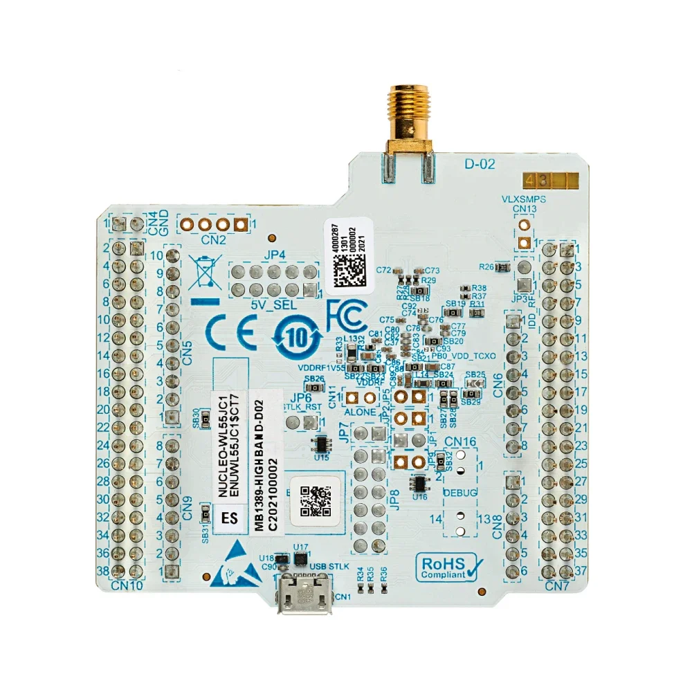 Dual-core 32-bit WL55JC1 Development Boards 256-Kbyte Lora Module Kits Programmers and Tools
Dual-core 32-bit WL55JC1 Development Boards 256-Kbyte Lora Module Kits Programmers and Tools
