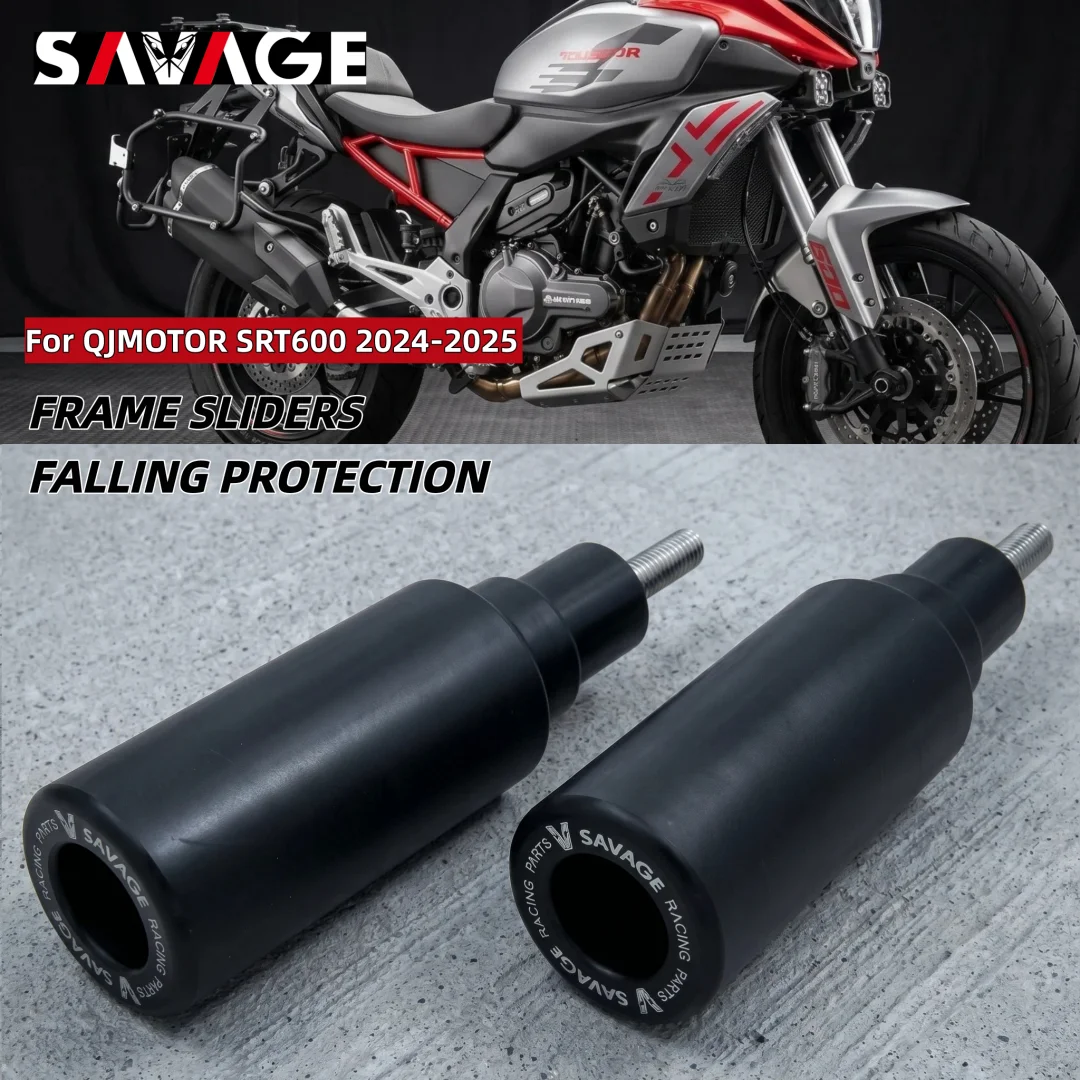 SAVAGE Motorcycle Frame Slider Anti-Fall Crash Protection Rubber Pad For QJMOTOR SRT600 2024-2025
SAVAGE Motorcycle Frame Slider Anti-Fall Crash Protection Rubber Pad For QJMOTOR SRT600 2024-2025