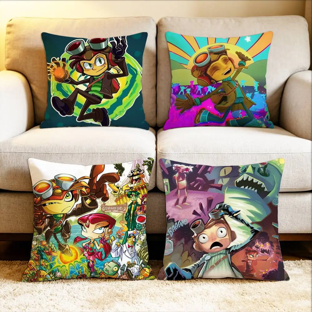 Retro style game Psychonauts Various Sizes Square Pillow Case For Car Home Bedchamber Decor
Retro style game Psychonauts Various Sizes Square Pillow Case For Car Home Bedchamber Decor