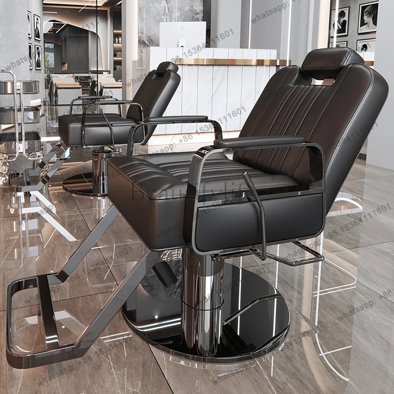 Luxury Design Barber Chair Vintage Styling Beauty Salon Equipment Chairs Modern Simple Poltrona Da Barbiere Salon Furniture
Luxury Design Barber Chair Vintage Styling Beauty Salon Equipment Chairs Modern Simple Poltrona Da Barbiere Salon Furniture