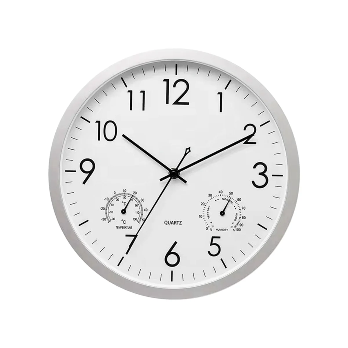 New Decorative Round Outdoor Clock with Thermometer and Hygrometer Large Wall Clock Elegant Retro Silent Clock
New Decorative Round Outdoor Clock with Thermometer and Hygrometer Large Wall Clock Elegant Retro Silent Clock