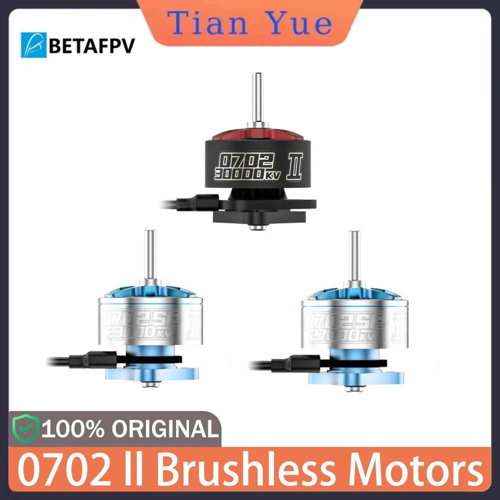 BETAFPV 0702SE/0702 II Brushless Motors - 23000KV/27000KV/30000KV, Perfect for 65mm Whoop Drones
BETAFPV 0702SE/0702 II Brushless Motors - 23000KV/27000KV/30000KV, Perfect for 65mm Whoop Drones