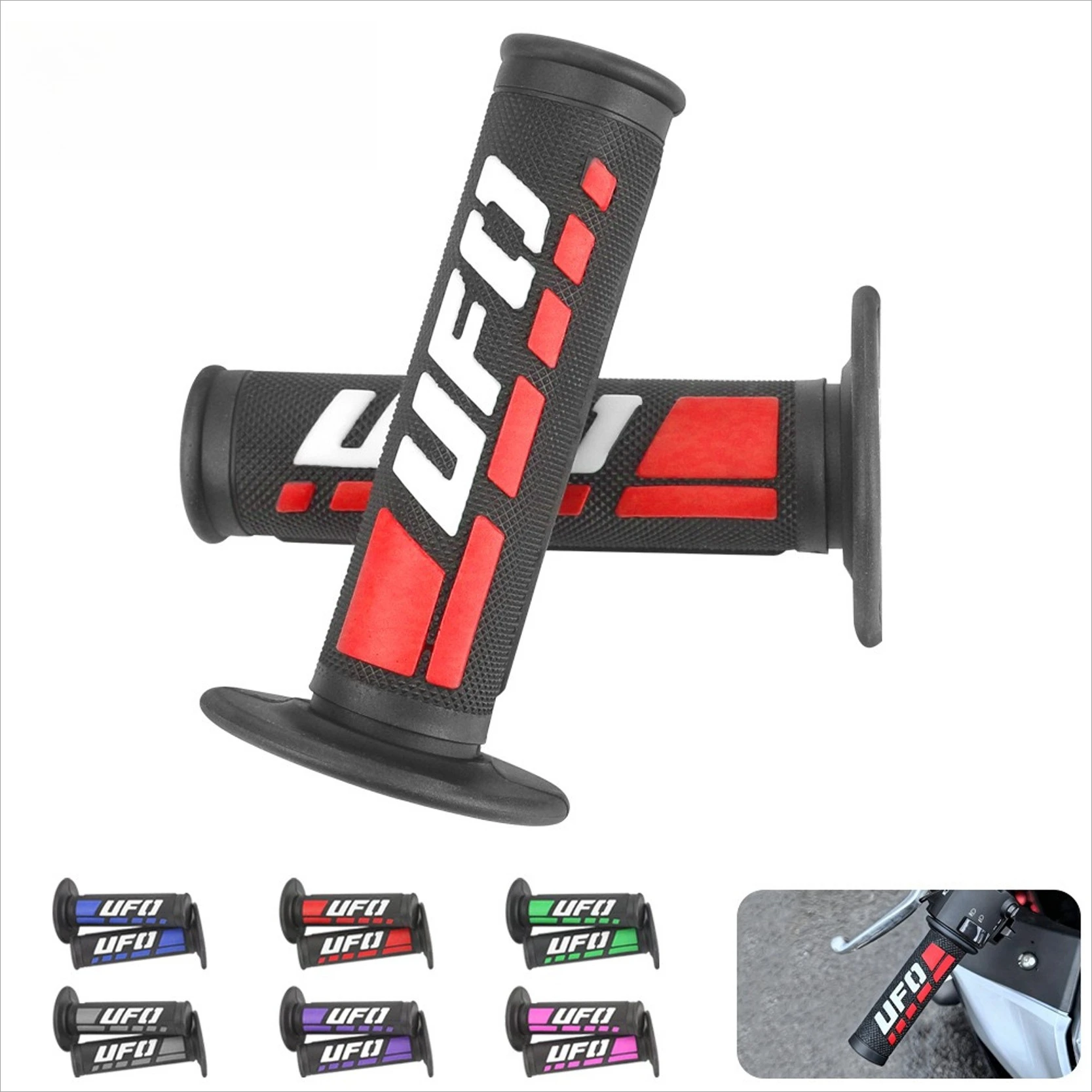 PowerMotor Motorcycle Grips Gel Anti-slip Wear-resistant Shock-absorbing Handle Rubber ATV Scooters Motocross Handle Accessories
PowerMotor Motorcycle Grips Gel Anti-slip Wear-resistant Shock-absorbing Handle Rubber ATV Scooters Motocross Handle Accessories