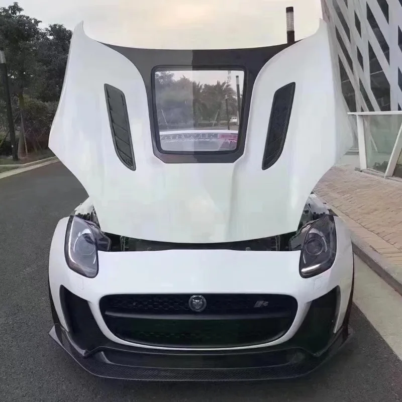 High Quality Carbon Fiber F-type Carbon Fiber Hood for Jaguar F-Type Upgrade IMP Style Hood
High Quality Carbon Fiber F-type Carbon Fiber Hood for Jaguar F-Type Upgrade IMP Style Hood