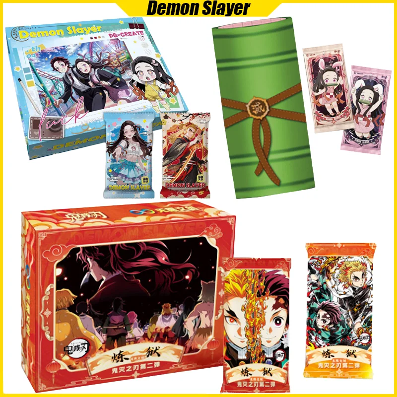 YAMI Vol.4 Demon Slayer Cards The Last Destiny Anime Collection Card Mistery Box Board Game Toys Birthday Gifts for Boy and Girl
YAMI Vol.4 Demon Slayer Cards The Last Destiny Anime Collection Card Mistery Box Board Game Toys Birthday Gifts for Boy and Girl