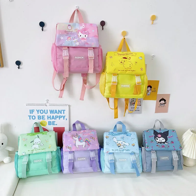 Anime Sanriod Backpack shoulder bag Cinnamoroll Pom Pom Purin Hello Kitty Kuromi Cartoon Cute School Bag Birthday Christmas Gift
Anime Sanriod Backpack shoulder bag Cinnamoroll Pom Pom Purin Hello Kitty Kuromi Cartoon Cute School Bag Birthday Christmas Gift