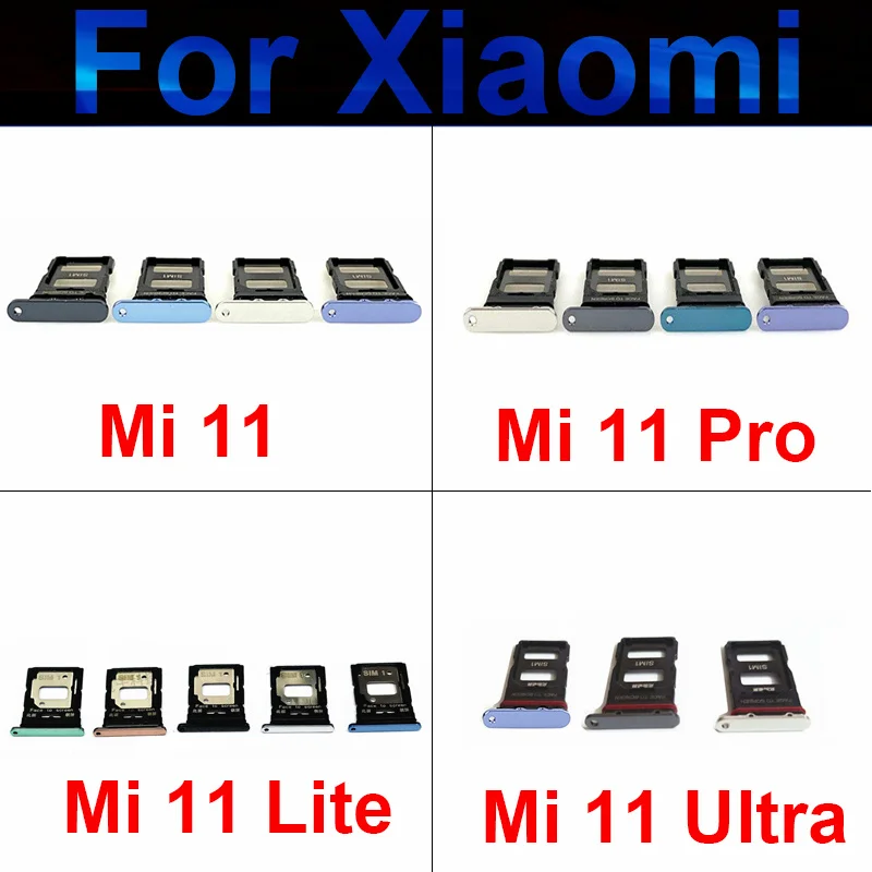 Лотки для Sim-карт для Xiaomi Mi 11 Mi11Pro Mi11 Lite Ultra Sim лоток кардридер SD слот Держатель адаптер запасные части для ремонта Новинка
Лотки для Sim-карт для Xiaomi Mi 11 Mi11Pro Mi11 Lite Ultra Sim лоток кардридер SD слот Держатель адаптер запасные части для ремонта Новинка