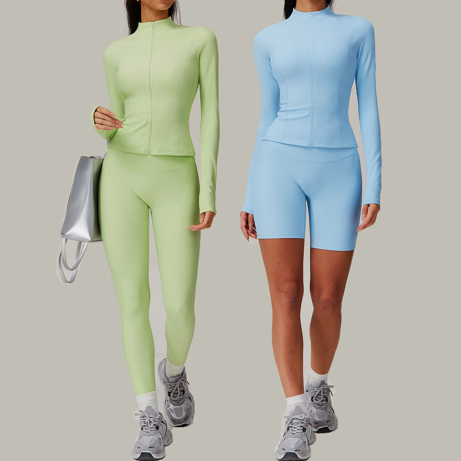 Quick Dry Zipper Yoga Suit Outdoor Casual Cycling Tight Athletic Clothing Gym Training Running Exercise 2 Piece Fitness Clothing
Quick Dry Zipper Yoga Suit Outdoor Casual Cycling Tight Athletic Clothing Gym Training Running Exercise 2 Piece Fitness Clothing