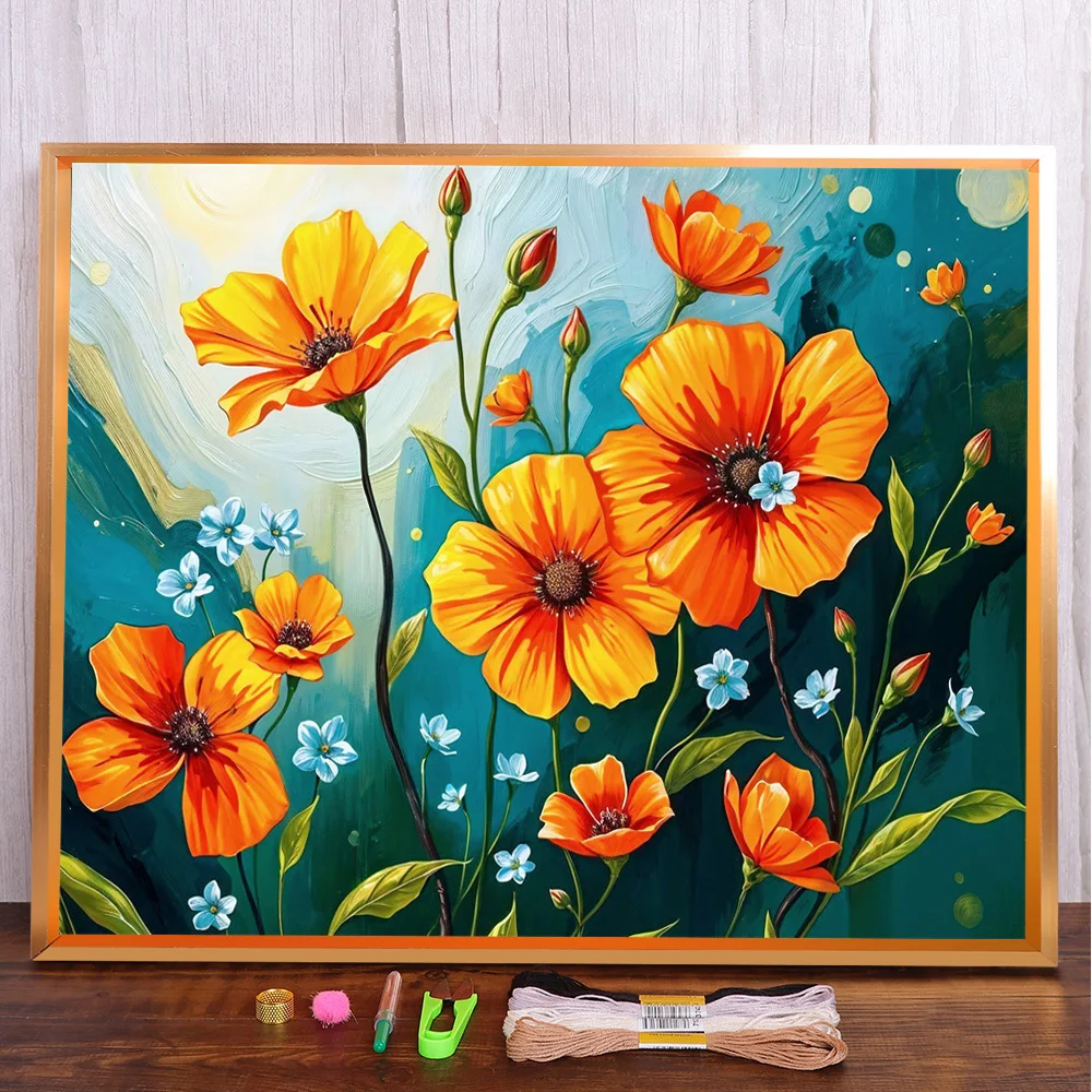 Scenery Flower Printed Fabric Cross Stitch Kit DIY Embroidery Handicraft Knitting Painting Needlework For Adults Sales Mulina
Scenery Flower Printed Fabric Cross Stitch Kit DIY Embroidery Handicraft Knitting Painting Needlework For Adults Sales Mulina