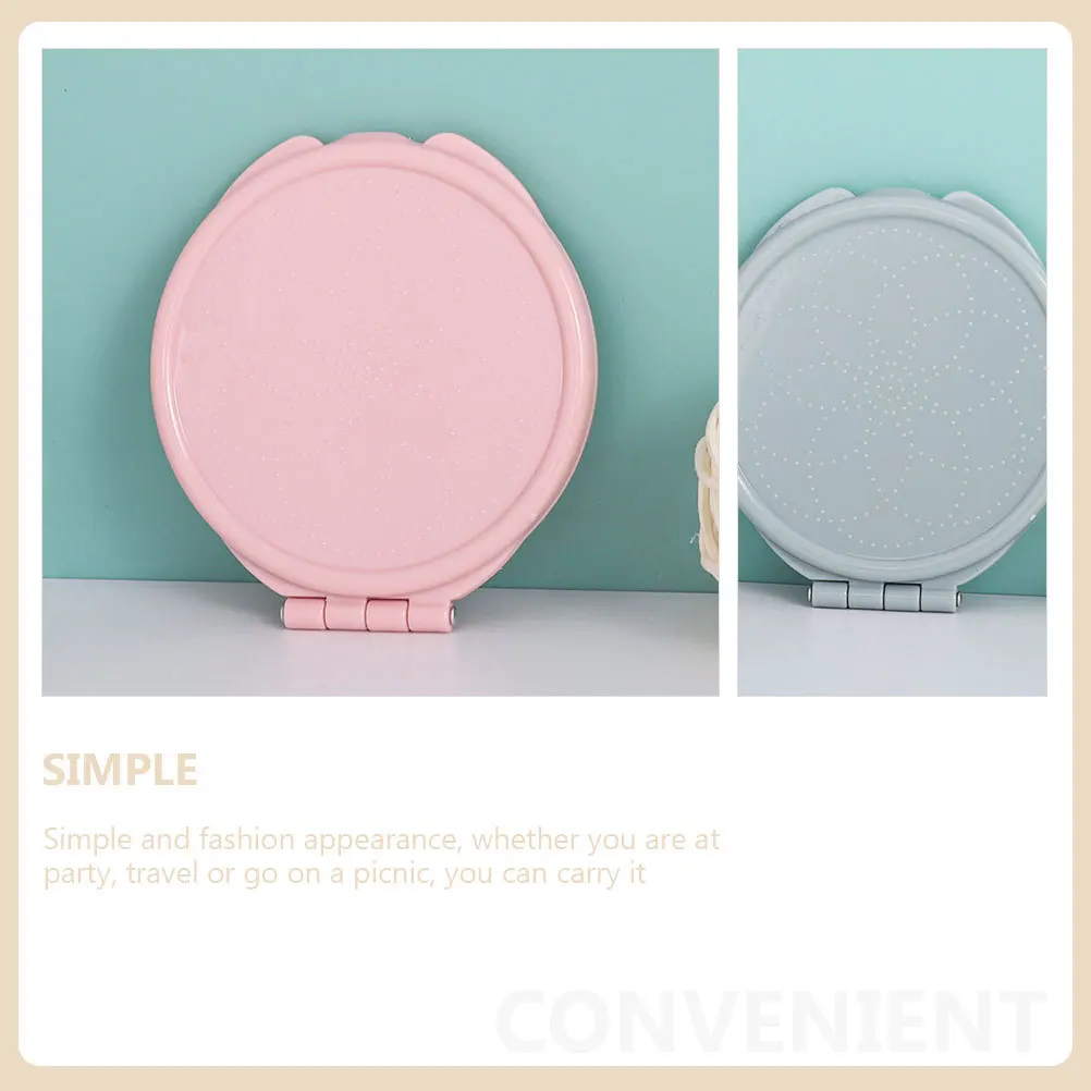 5Pcs Mini Compact Folding Makeup Mirror Dual-Sided Plastic Travel Pocket Handheld Mirror for Women Makeup Supplies
5Pcs Mini Compact Folding Makeup Mirror Dual-Sided Plastic Travel Pocket Handheld Mirror for Women Makeup Supplies
