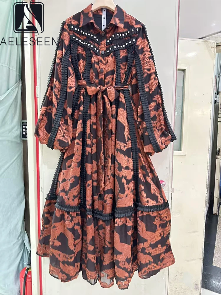 AELESEEN Vintage Long Loose Dress Women Spring Autumn Full Lantern Sleeve Ethnic Flower Embroidery Beading Ruffles Party
AELESEEN Vintage Long Loose Dress Women Spring Autumn Full Lantern Sleeve Ethnic Flower Embroidery Beading Ruffles Party