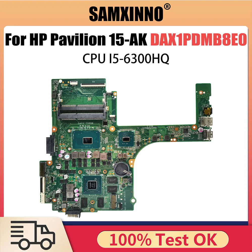 832847-601 Notebook Mainboard For HP Pavilion 15-AK Laptop Motherboard DAX1PDMB8E0 With I5-6300HQ CPU GTX950M DDR3 100% Tested
832847-601 Notebook Mainboard For HP Pavilion 15-AK Laptop Motherboard DAX1PDMB8E0 With I5-6300HQ CPU GTX950M DDR3 100% Tested