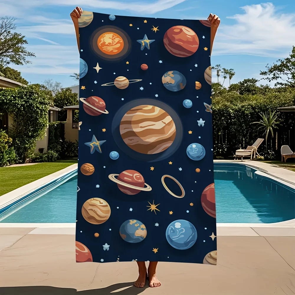 Высококачественное пляжное полотенце Solar System, 2D-печать, микрофибра, отличный спутник в путешествиях для серфинга и кемпинга
Высококачественное пляжное полотенце Solar System, 2D-печать, микрофибра, отличный спутник в путешествиях для серфинга и кемпинга