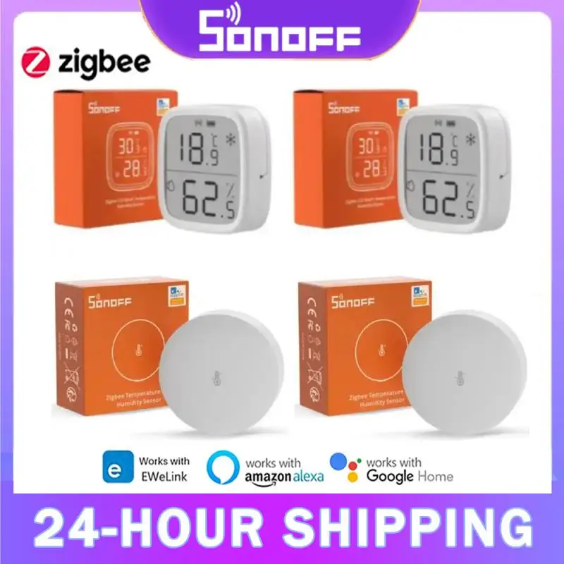 Датчик температуры и влажности SONOFF SNZB-02P/02D, Zigbee Monitor, комплекты автоматизации умного дома для EWeLink Alexa Google Home
Датчик температуры и влажности SONOFF SNZB-02P/02D, Zigbee Monitor, комплекты автоматизации умного дома для EWeLink Alexa Google Home