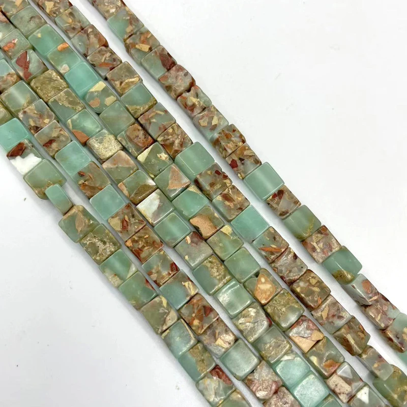 New Natural Snake Skin Stone Square Piece Loose Beads DIY Bracelet Necklace Earrings Sweater Chain Jewelry Accessories Wholesale
New Natural Snake Skin Stone Square Piece Loose Beads DIY Bracelet Necklace Earrings Sweater Chain Jewelry Accessories Wholesale