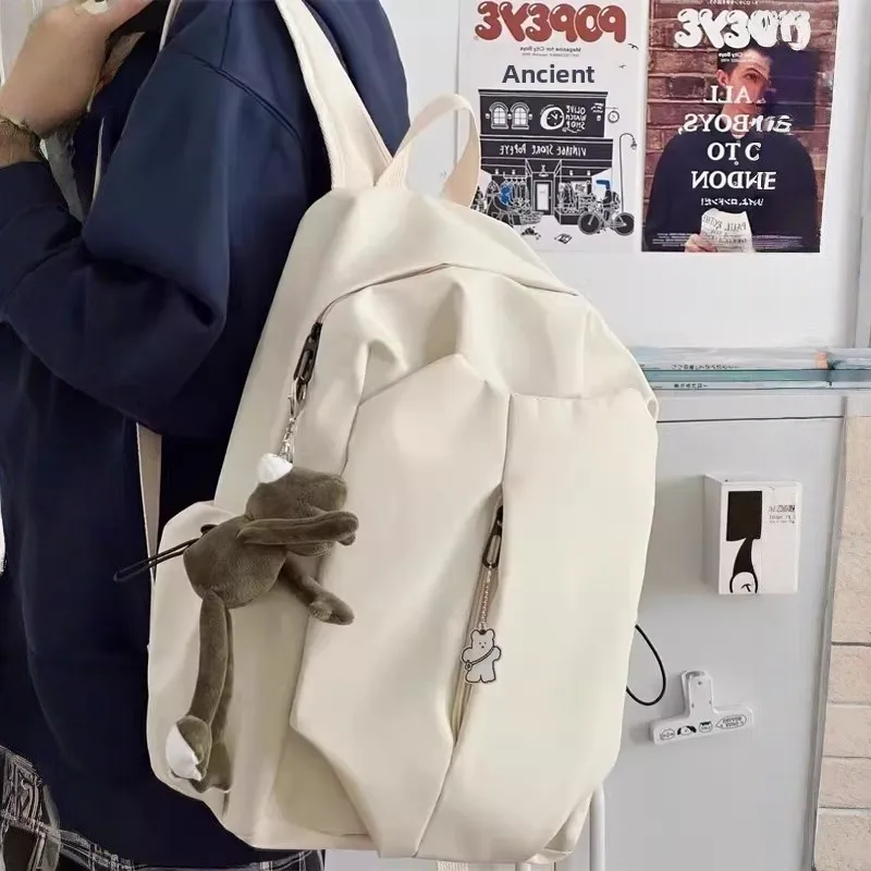 Large Capaci Bapa for Men And Women Students Traveling Simple Sle Double oulder Bag High School College Students
Large Capaci Bapa for Men And Women Students Traveling Simple Sle Double oulder Bag High School College Students