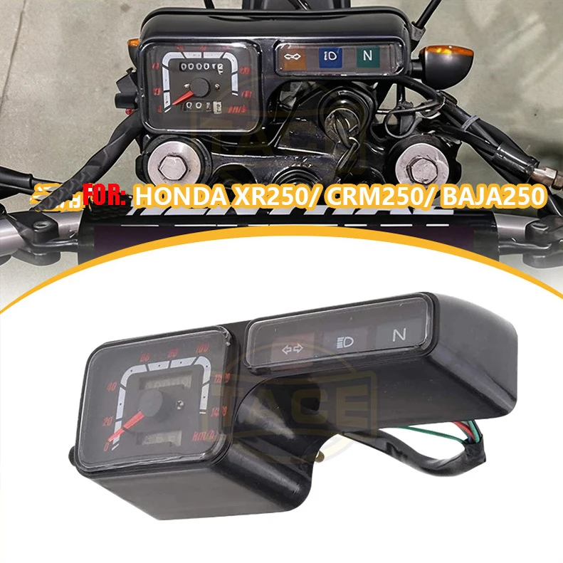 Motorcycle Speedometer for Honda Sundiro Haojin Lifan Loncin Jialing for XR250 CRM250 XLR125 NXR150 XL125 Dirtbike Meter Clock
Motorcycle Speedometer for Honda Sundiro Haojin Lifan Loncin Jialing for XR250 CRM250 XLR125 NXR150 XL125 Dirtbike Meter Clock
