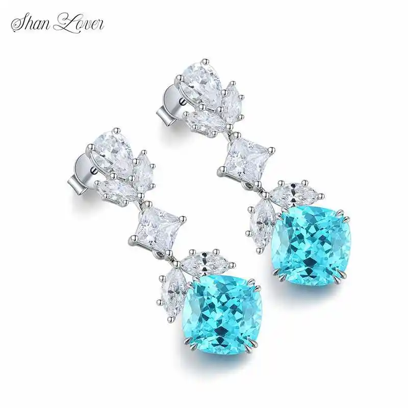 ShanLover Brand 25 Sterling Silver Stud Earrings for Women Original Design Cultivated Colored Gemstones Fashion Jewelry
ShanLover Brand 25 Sterling Silver Stud Earrings for Women Original Design Cultivated Colored Gemstones Fashion Jewelry