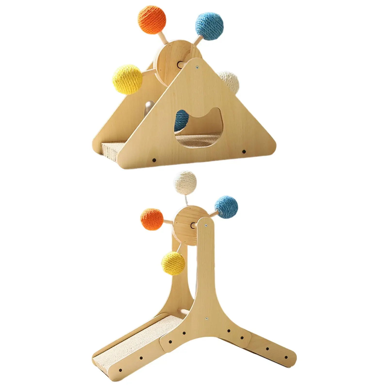 Cat Scratching Ball Cat Exercise Wheel for Kittens Cats Pet Accessories
Cat Scratching Ball Cat Exercise Wheel for Kittens Cats Pet Accessories