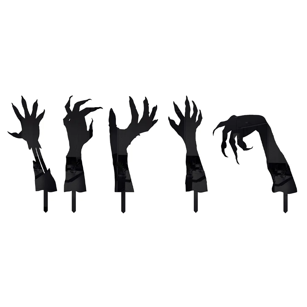 5 Pcs Ghost H Decorations Halloween Garden Lawn Yard Adornments Fixed Post Easy Insert Black Creepy Waterproof Realistic
5 Pcs Ghost H Decorations Halloween Garden Lawn Yard Adornments Fixed Post Easy Insert Black Creepy Waterproof Realistic
