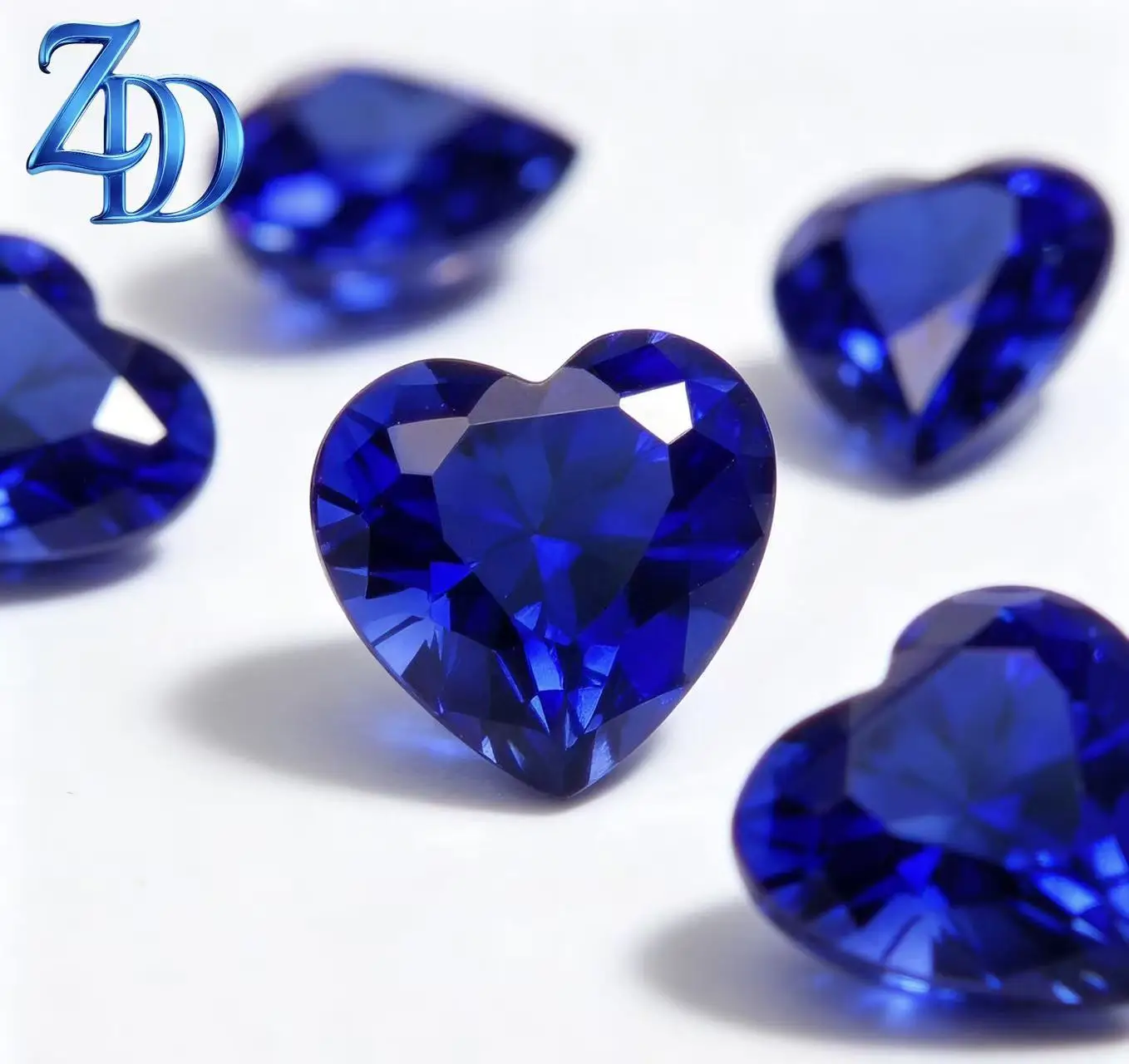 Lab Grown Sapphire Royal Blue Color Heart Cut Gemstone for Charms DIY Ring Necklace Earrings Materials Selectable Certificate
Lab Grown Sapphire Royal Blue Color Heart Cut Gemstone for Charms DIY Ring Necklace Earrings Materials Selectable Certificate