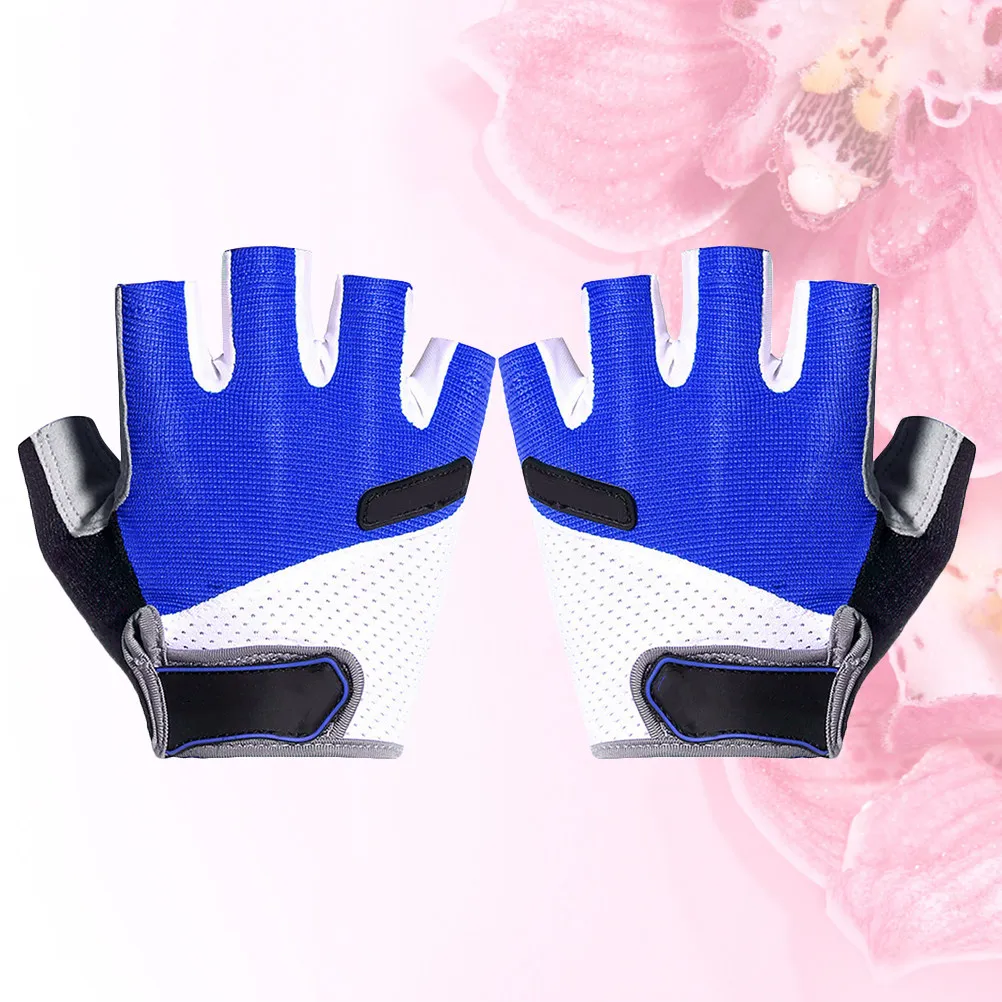 1Pair Anti-Slip Half Finger Cycling Gloves Breathable Lightweight Shockproof Sweat-Wicking Grip Design for Biking Driving Hiking
1Pair Anti-Slip Half Finger Cycling Gloves Breathable Lightweight Shockproof Sweat-Wicking Grip Design for Biking Driving Hiking