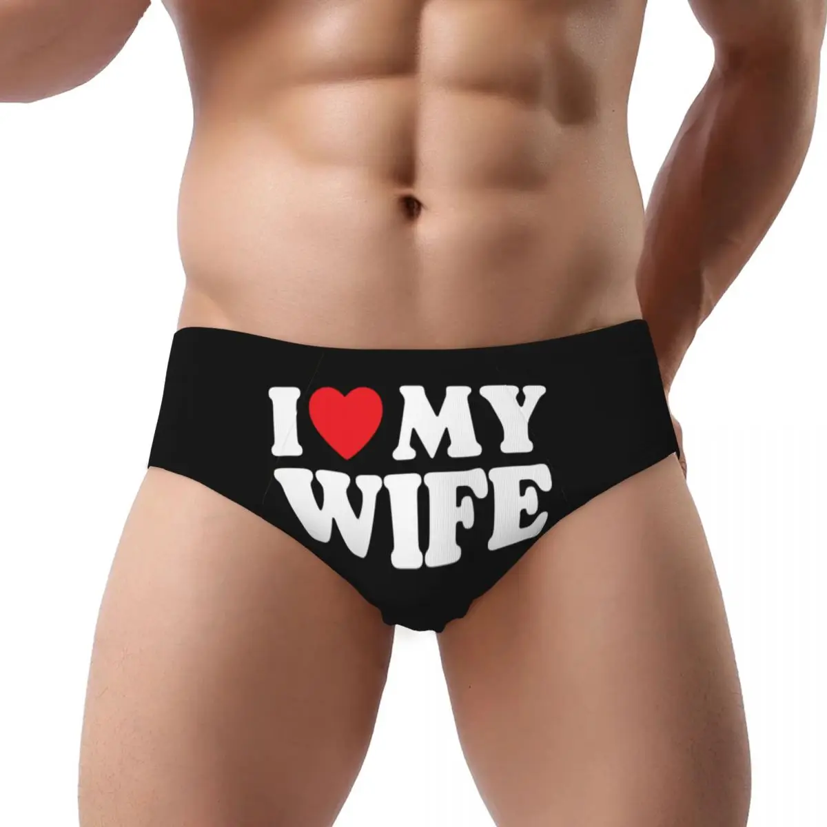 Custom Men I Love My Wife Men Panties Stretch Briefs Underwear
Custom Men I Love My Wife Men Panties Stretch Briefs Underwear