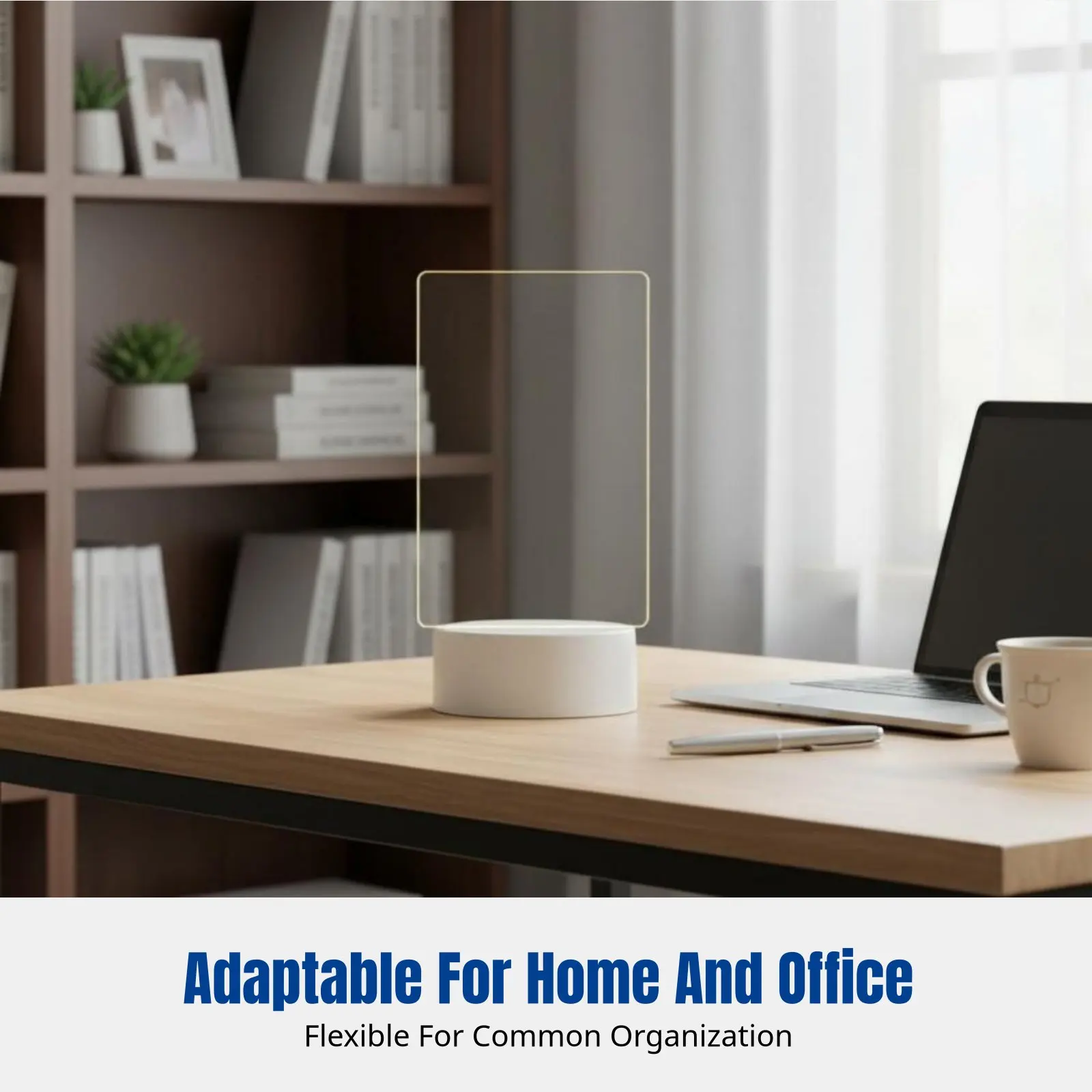 Acrylic Note Board, Transparent Light-Up Writing Board, Erasable Desktop Memo Pad for Home Office, Customizable Light-Up Board
Acrylic Note Board, Transparent Light-Up Writing Board, Erasable Desktop Memo Pad for Home Office, Customizable Light-Up Board