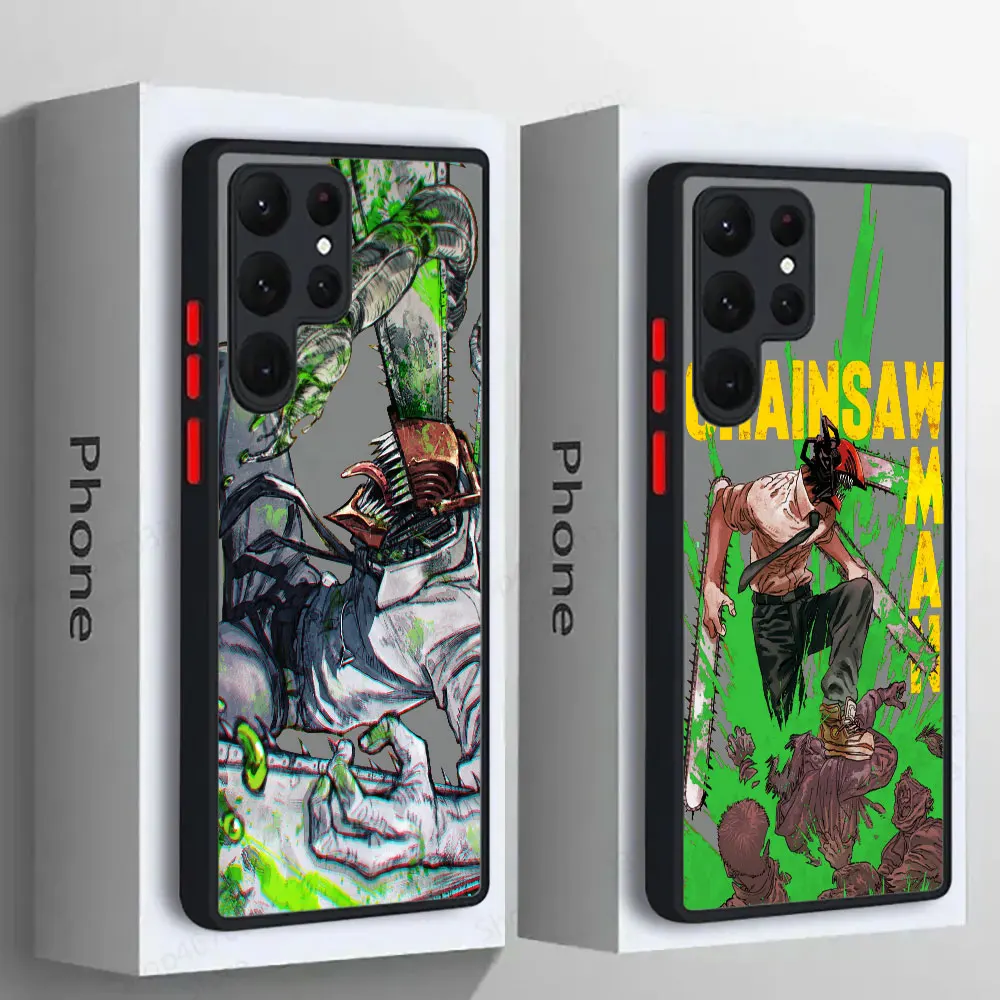 Cool Power Chainsaw Man Anime S25 Ultra Case For Samsung Galaxy S25 S24 S23 S21 S20 FE S22 Plus Note 20 Ultra Matte Phone Cover
Cool Power Chainsaw Man Anime S25 Ultra Case For Samsung Galaxy S25 S24 S23 S21 S20 FE S22 Plus Note 20 Ultra Matte Phone Cover