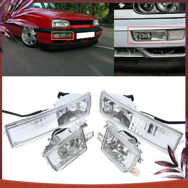 Durable 4Pcs Front Bumper Clear Fog Turn Signal Light Lamp LH& RH For Mk3 Golf Jetta 1993-1998
Durable 4Pcs Front Bumper Clear Fog Turn Signal Light Lamp LH& RH For Mk3 Golf Jetta 1993-1998